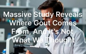 یه تحقیق خیلی بزرگ نشون می‌ده که نقرس از کجا می‌آد و اصلاً اون چیزی نیست که فکر می‌کردیم